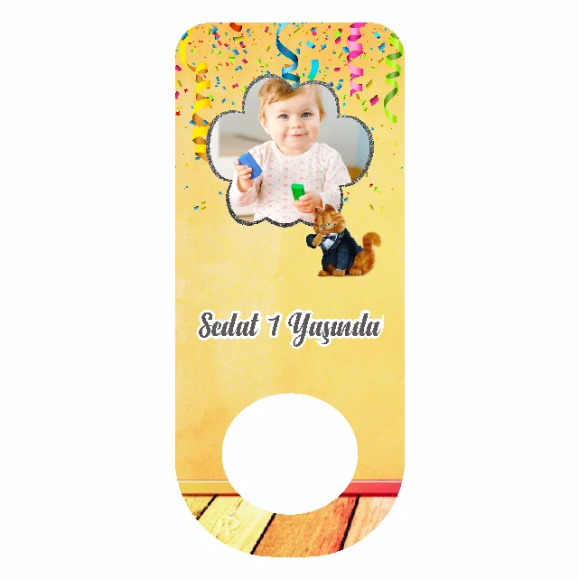 Kedi Temalı Dikdörtgen Açacak Magneti